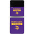 NFL Minnesota Vikings Purple Performance Series Galaxy Z Flip4 5G Skin